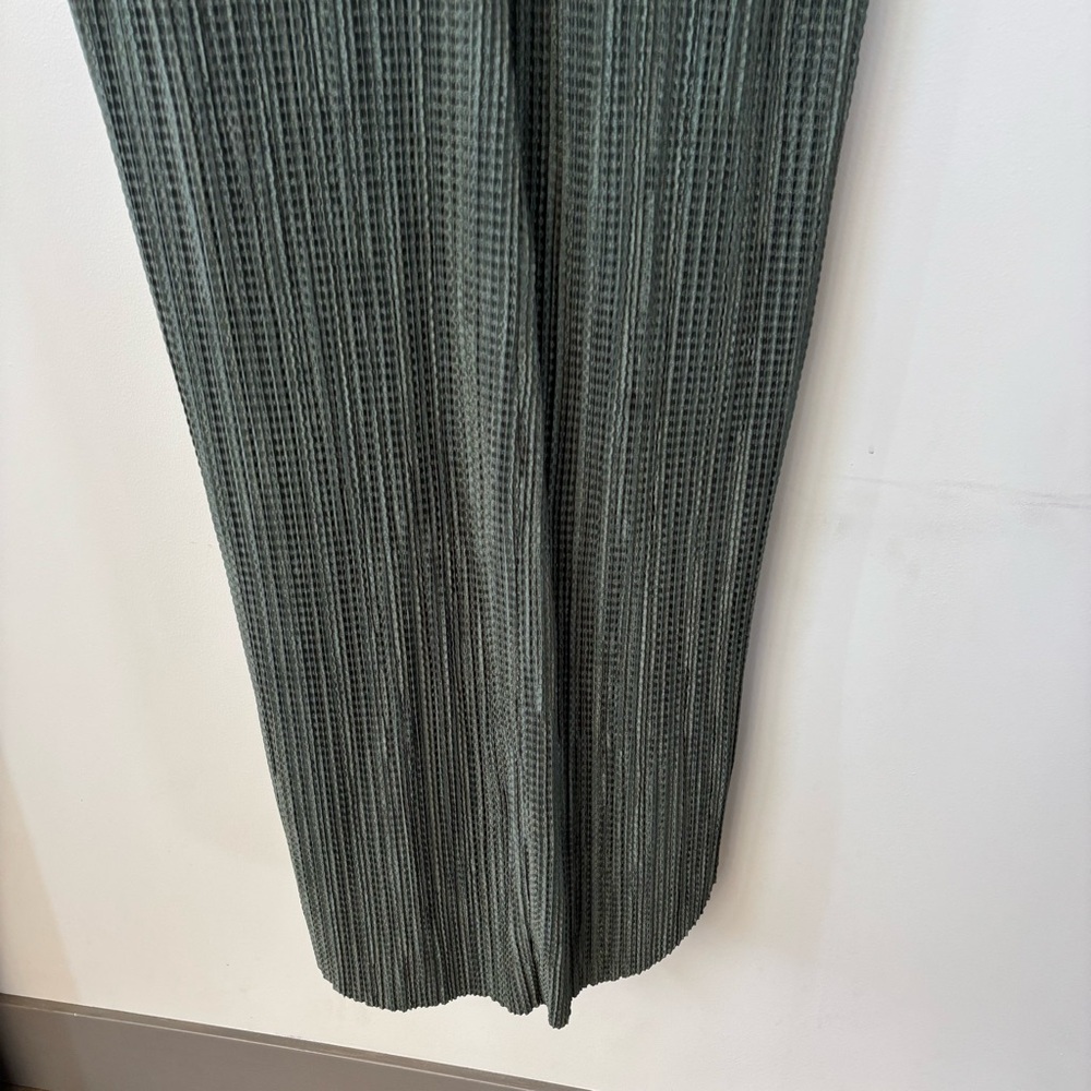 Sabina Musayev Textured Renaissance Green Maxi Dress Size M - Picture 14 of 14
